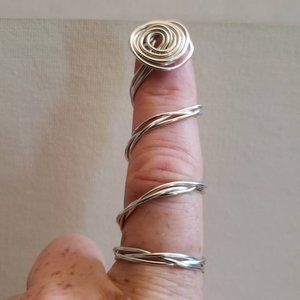 Wire Full Finger Ring